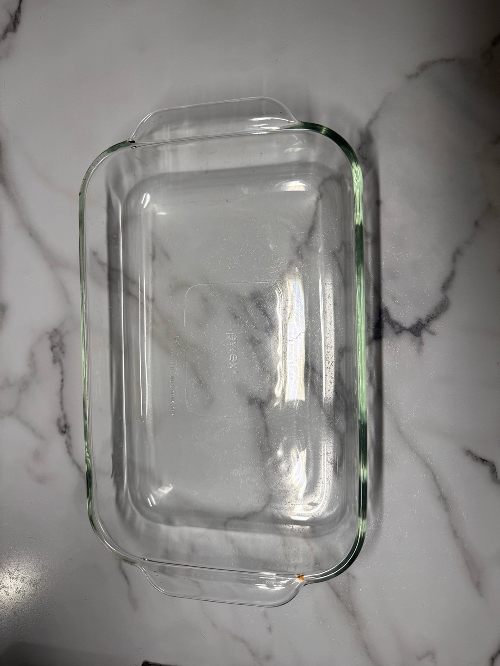 Clear Glass Rectangular Baking Dish